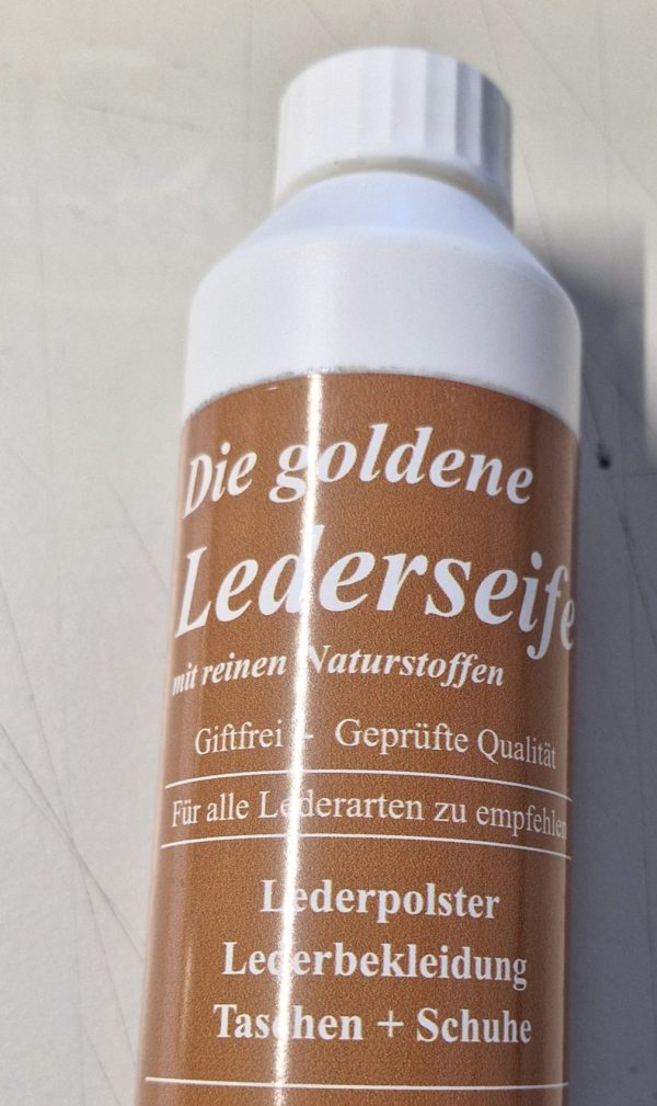 Die goldene Lederseife